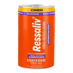 Suplemento Alimentar Líquido Ressaliv Sabor Tangerina 269ml