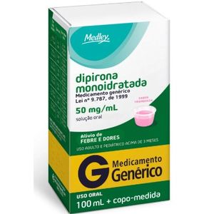 Dipirona Gotas 50Mg/Ml 100Ml Medley