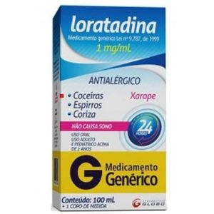 Loratadina 100ml Globo