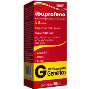 Ibuprofeno 50MG 30ML Teuto