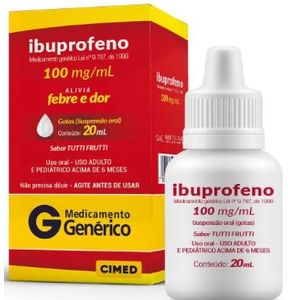 Ibuprofeno 100 MG/ML 20ML Cimed
