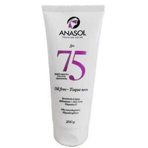 PROTETOR SOLAR OIL FREE TOQUE SECO FPS 75 200G - ANASOL