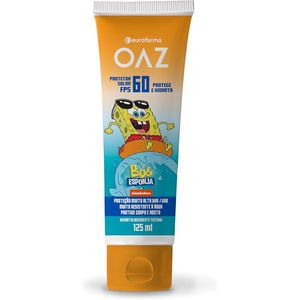 Oazz Prot Solar Creme Bob Esponja 60FPS
