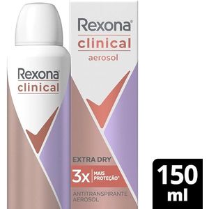 Desodorante Rexona Feminino Women Clinical Extra Dry 150Ml