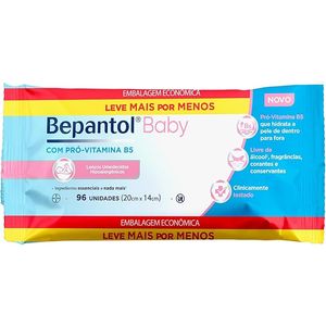 lenço umedecido Bepantol Baby com 96 unidades