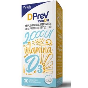 Dprev 2.000Ui Com 30 Comprimidos