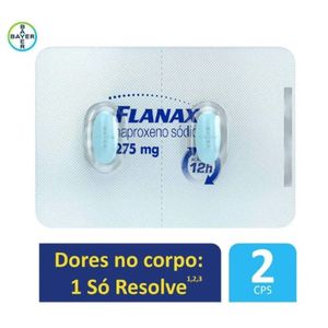 Flanax 275mg com 2 Comprimidos