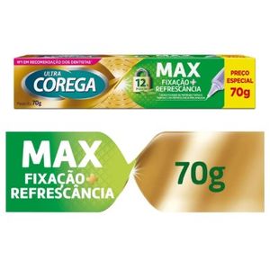 Creme Fixador De Dentaduras Corega Ultra Sabor Menta 68G