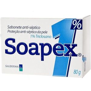 Soapex 1% Sabonete Antisséptico em Barra 80g