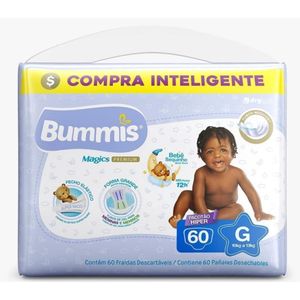 Fralda Infantil Capricho Bummis Premium Hiper G c/60