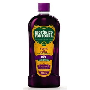 Biotonico Fontoura Uva Solucao Oral 400Ml