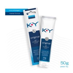 Gel Lubrificante Íntimo KY Original com 50g