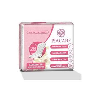 Absorvente Isacare Higienico Sem Abas com 8 Unidades