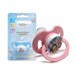 Chupeta Kuka Cefisa Sil Orto Nr2 Rosa Ref. 22 Cartela