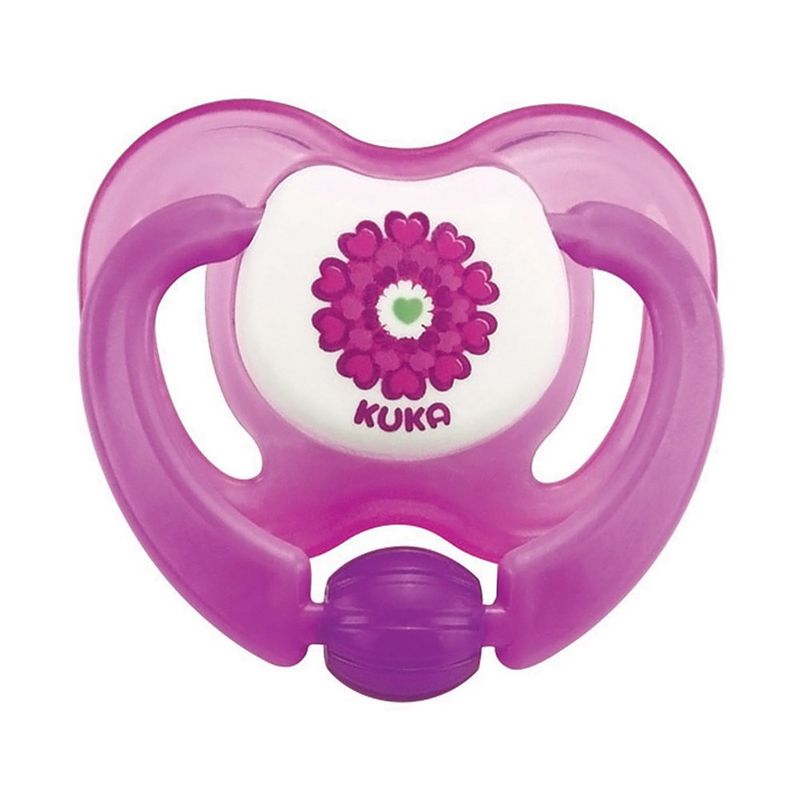 Chupeta-Kuka-Lovely-Ortodontica-Color-Rosa-Tamanho-2