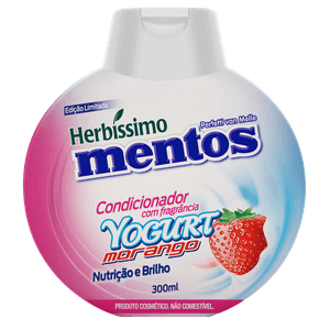 Condicionador Herbíssimo Mentos Iogurte Morango 300ml