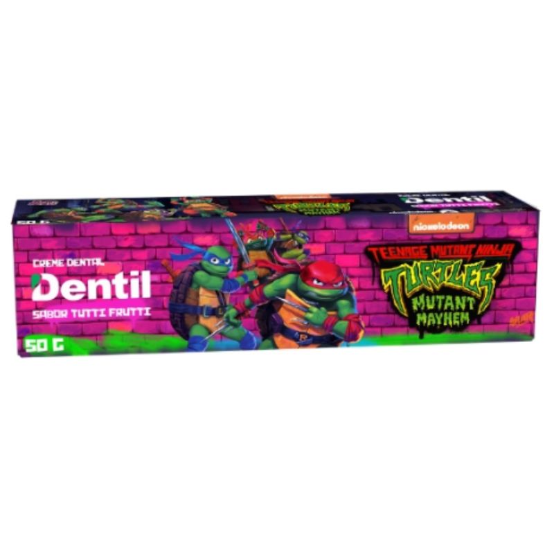 Creme-Dental-Dentil-Kids-Tartarugas-Ninja-Tutti-Frutti-50G