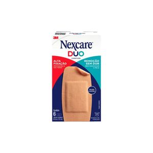 Curativo Nexcare Duo Joelho E Cotovelo com 6 Unidades