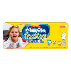 Fralda Mamypoko Dia&Noite Calça XXG com 22 Unidades