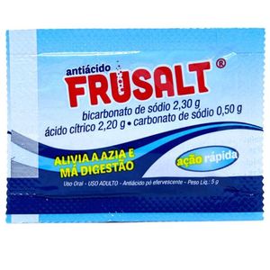 Frusalt Cimed Efervescente Tradicional Envelope com 5G