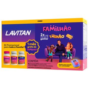 Kit Lavitan Família Az Orig + Az Mulh + Infantil