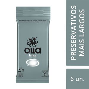 Preservativo Olla Large Com 6 Unidades