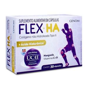 Suplemento Alimentar Flex Ha com 30 Comprimidos