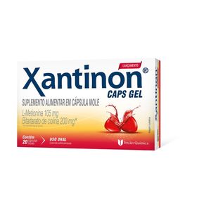 Xantinon Caps Gel com 20 Comprimidos