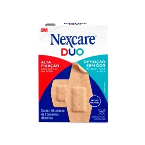 Curativo Nexcare Duo Diversos com 10 Unidades