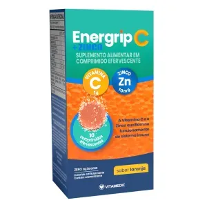 Energrip C Zinc 1G 10mg Efervescente 10 Comprimidos