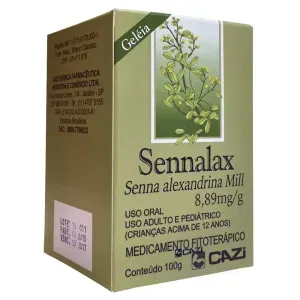 Geleia Sennalax 8,89mg/G 100G