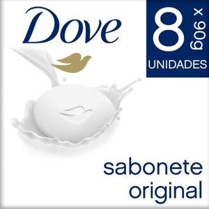 Sabonete Em Barra Dove Original 90G Com 8Un