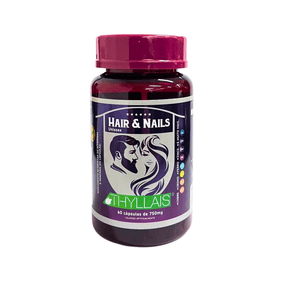 Thyllais Hair e Nails unissex c/60 capsulas Premium