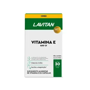 Polivitamínico Lavitan Super Fórmula Cuidados da Pele 30 cápsulas