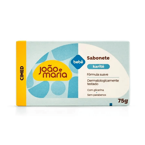Sabonete em Barra João e Maria Bebê Glicerinado 75g
