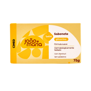 Sabonete em Barra João e Maria Bebê Karité 75g