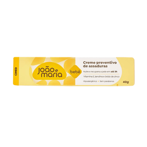 Creme Preventivo de Assadura João e Maria 40g