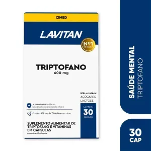 Lavitan Cimed Triptofano com 30 Comprimidos