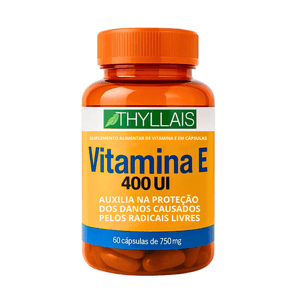 Thyllais vitamina E 400UI 60 Cápsulas